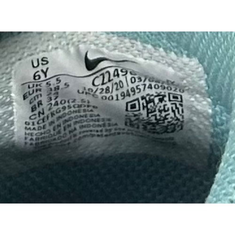 Nike Dunk Low SE Free.99 Black Multi-Color Sneakers CZ2496-001 Sz 6Y/Womens 7.5 - Picture 8 of 9